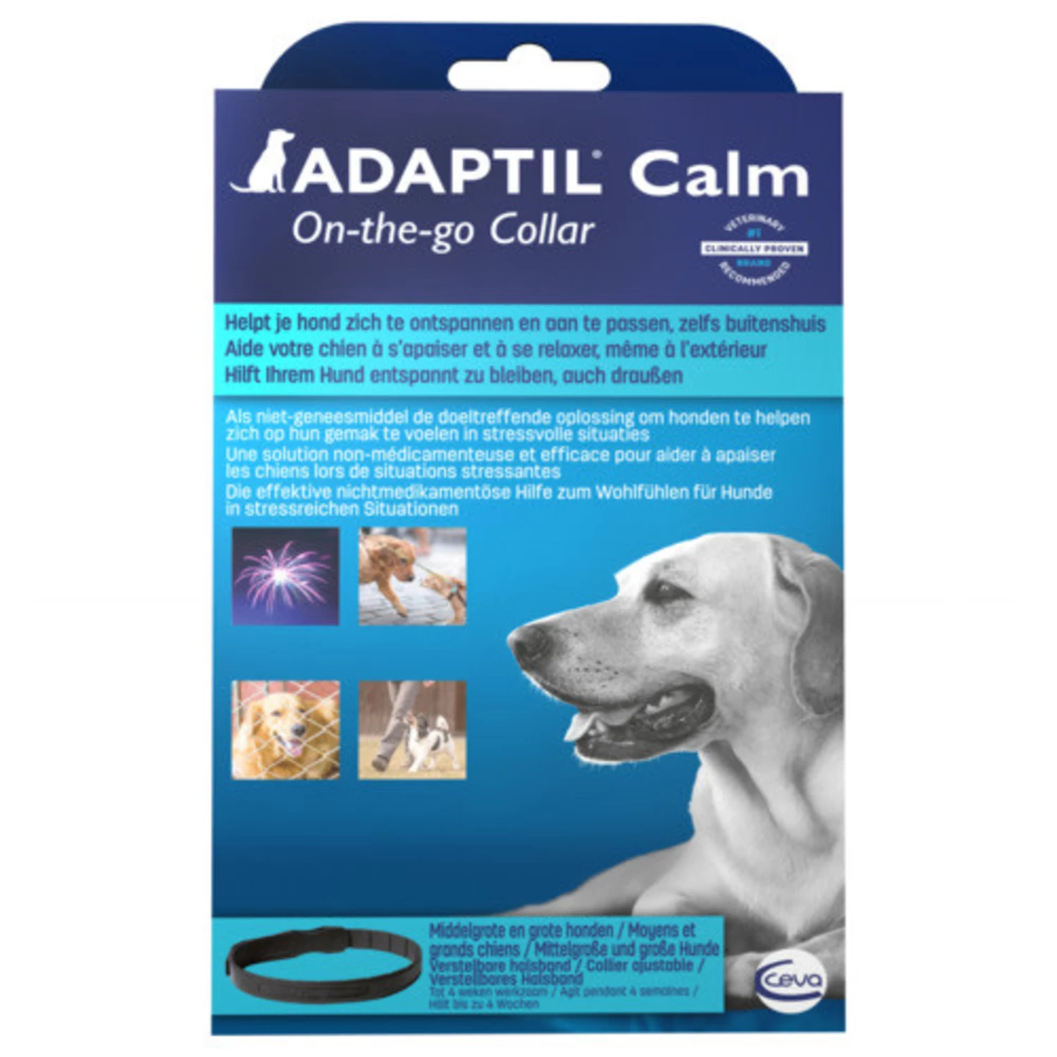 Adaptil Adaptil Halsband Hond Medium/large - 70 Cm 1 Adaptil Adaptil Halsband Hond Medium/large - 70 Cm