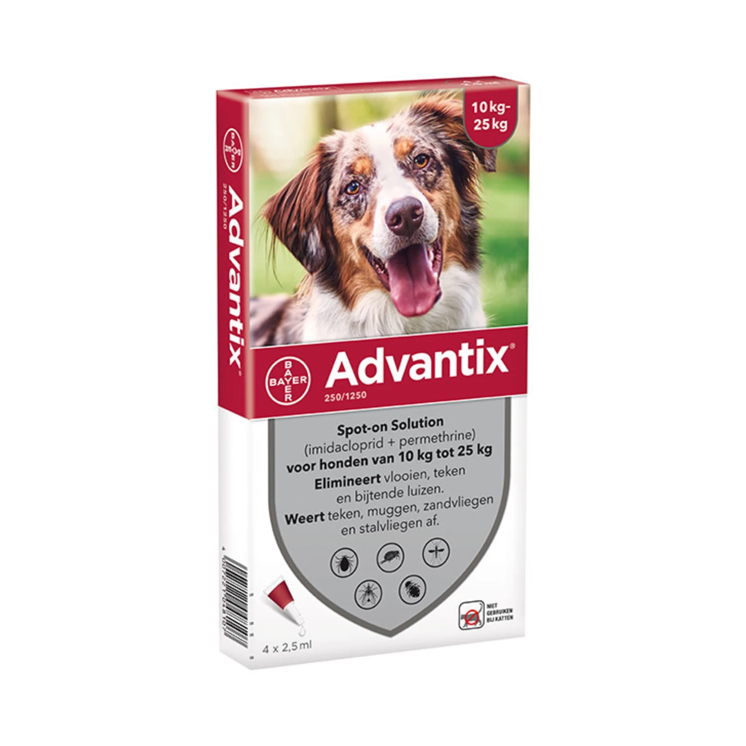 Advantix Advantix Hond 250 - 10-25 Kilo 4 Pip 1 Advantix Advantix Hond 250 - 10-25 Kilo 4 Pip