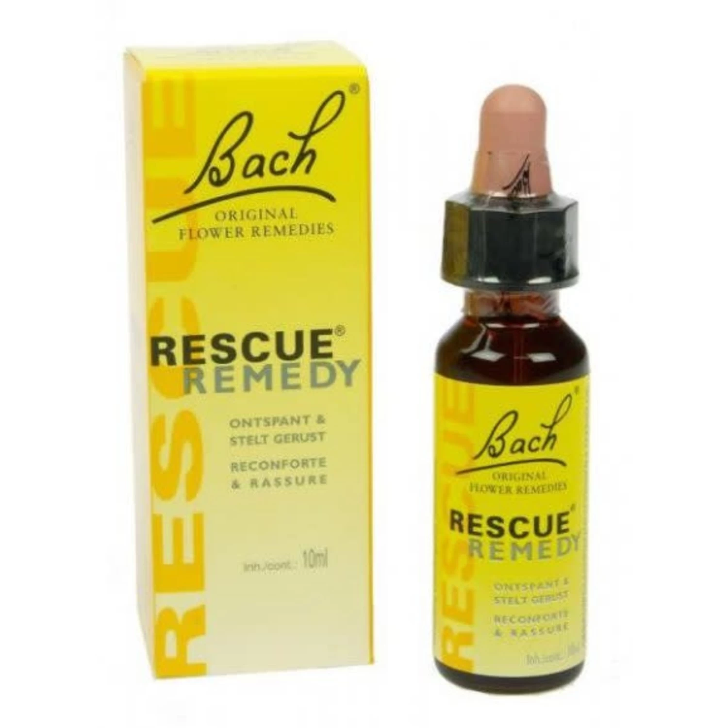 BACH Bach Rescue Druppels - 10 Ml 1 BACH Bach Rescue Druppels - 10 Ml