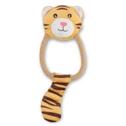 Becothings Beco Plush Toy - Tiger -Hondenspullen Series Winkel becothings beco plush toy tiger 2