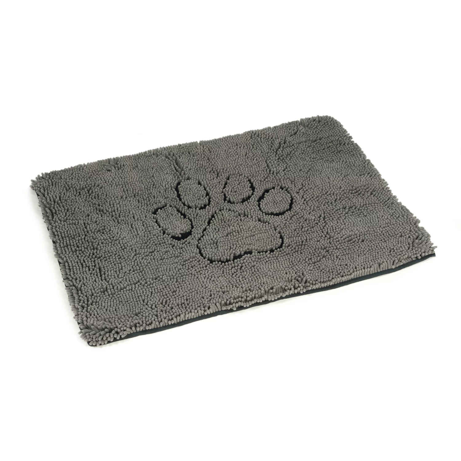 Beeztees Beeztees Dirty Dog Droogloopmat - Grijs - 90x66 Cm 1 Beeztees Beeztees Dirty Dog Droogloopmat - Grijs - 90x66 Cm