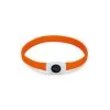 Beeztees Brede LED Halsband Hond - Verstelbaar - 65 X 2.5 Cm - Oranje - Lichtgevende Halsband