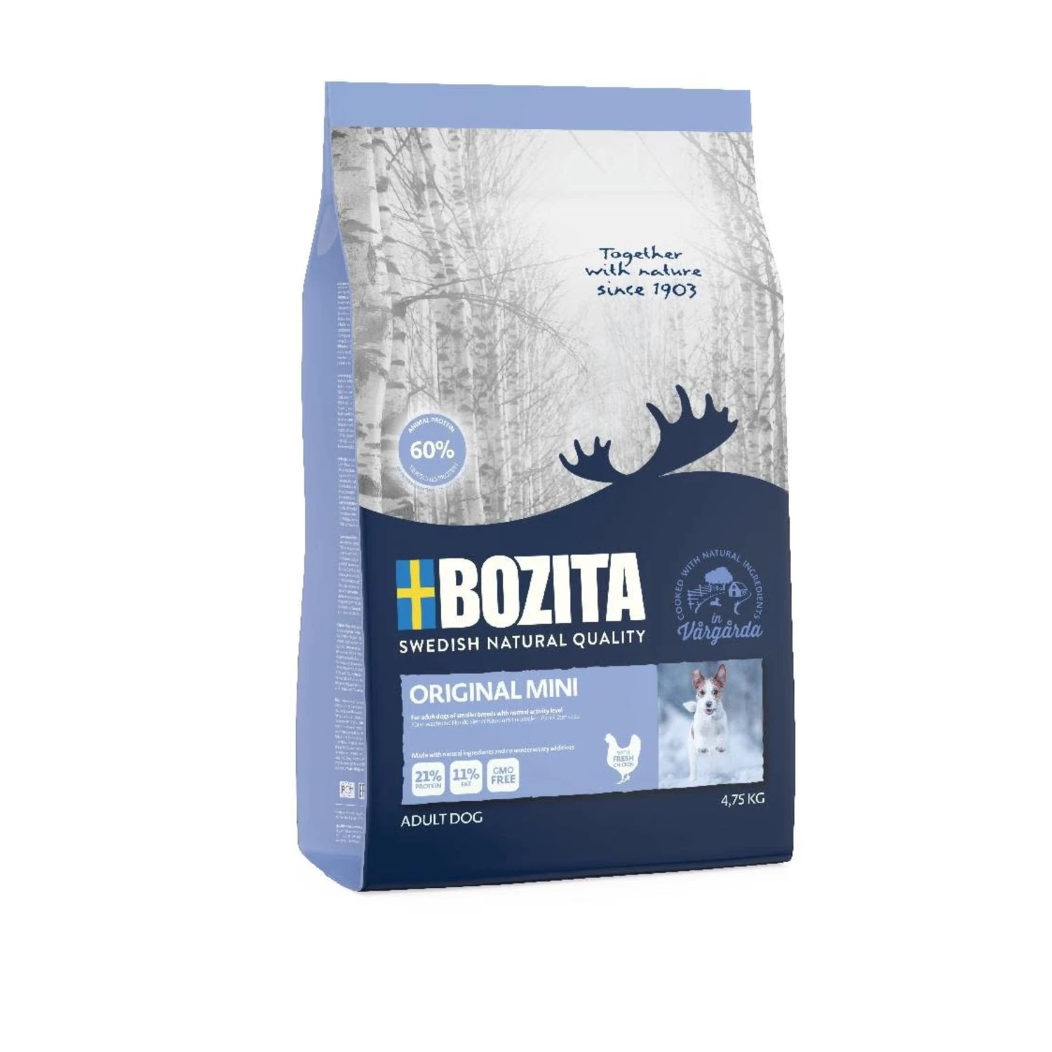 Bozita Bozita Original Mini - 4.75 Kilo 1 Bozita Bozita Original Mini - 4.75 Kilo