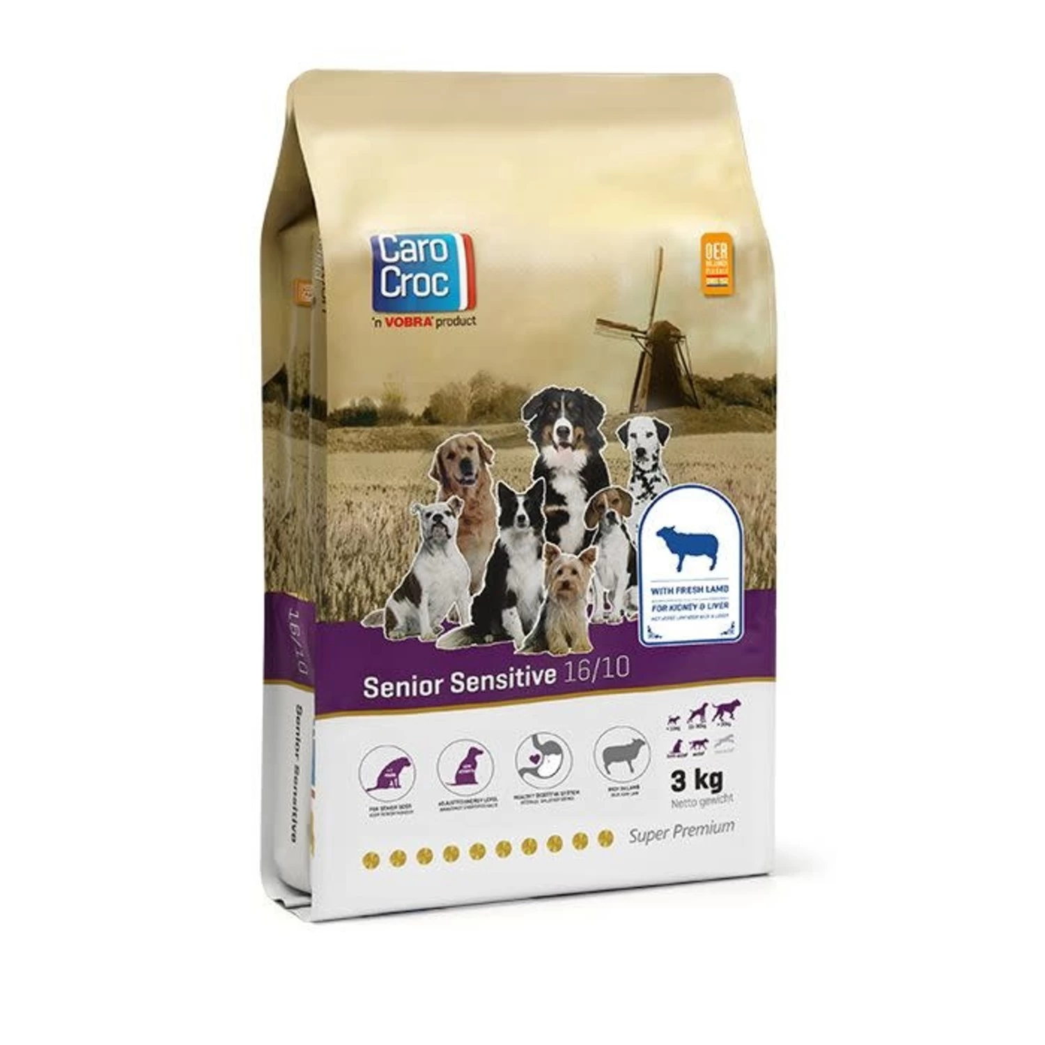 CaroCroc CaroCroc Senior Sensitive 1 CaroCroc CaroCroc Senior Sensitive