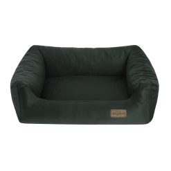 D-tails Hondenmand Velvet - Donkergroen