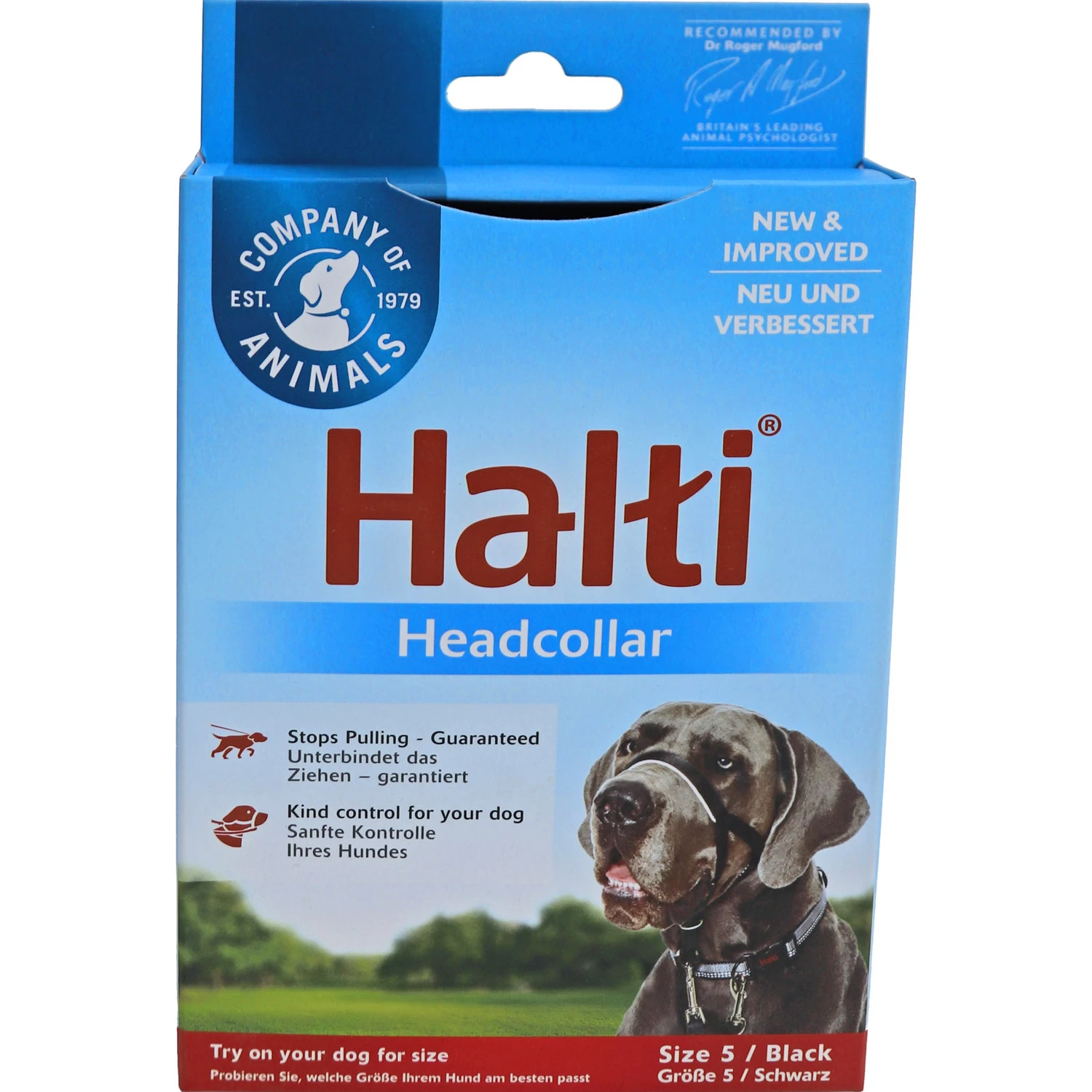 Halti Halti Headcollar - Zwart 1 Halti Halti Headcollar - Zwart