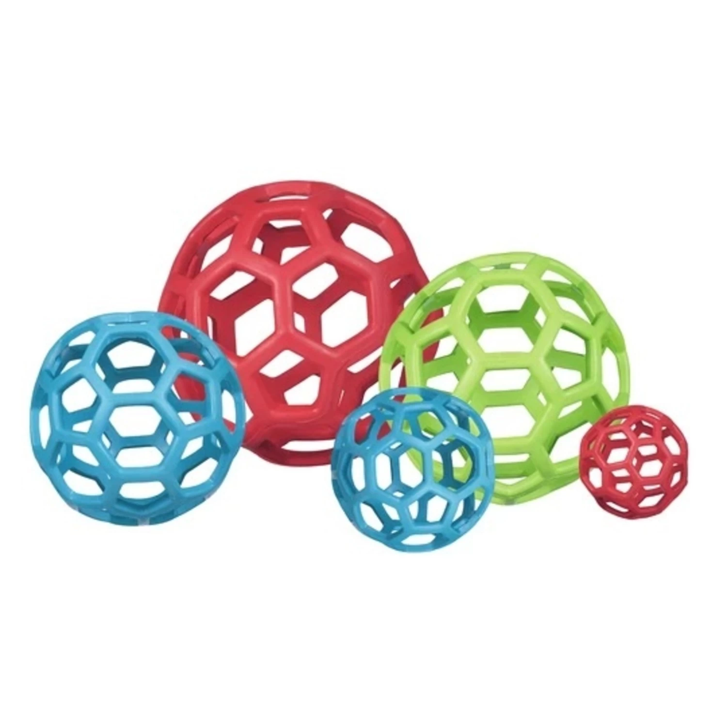 JW - Happy Pets JW Hol-EE Roller Bal - L - 15 Cm - Verschillende Kleuren 1 JW - Happy Pets JW Hol-EE Roller Bal - L - 15 Cm - Verschillende Kleuren