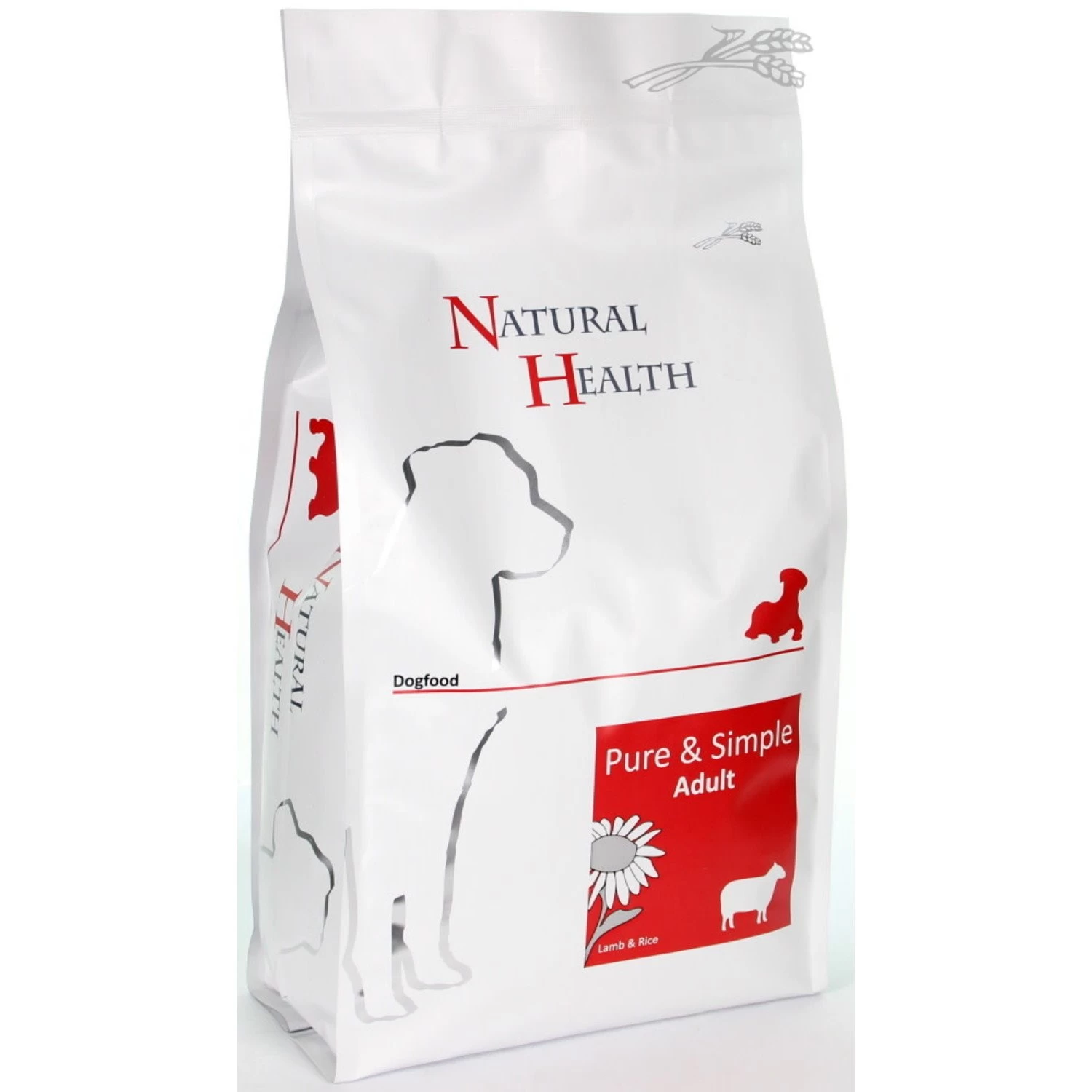 Natural Health Natural Health Dog Lamb & Rice Adult 2 Natural Health Natural Health Dog Lamb & Rice Adult - Afbeelding 2