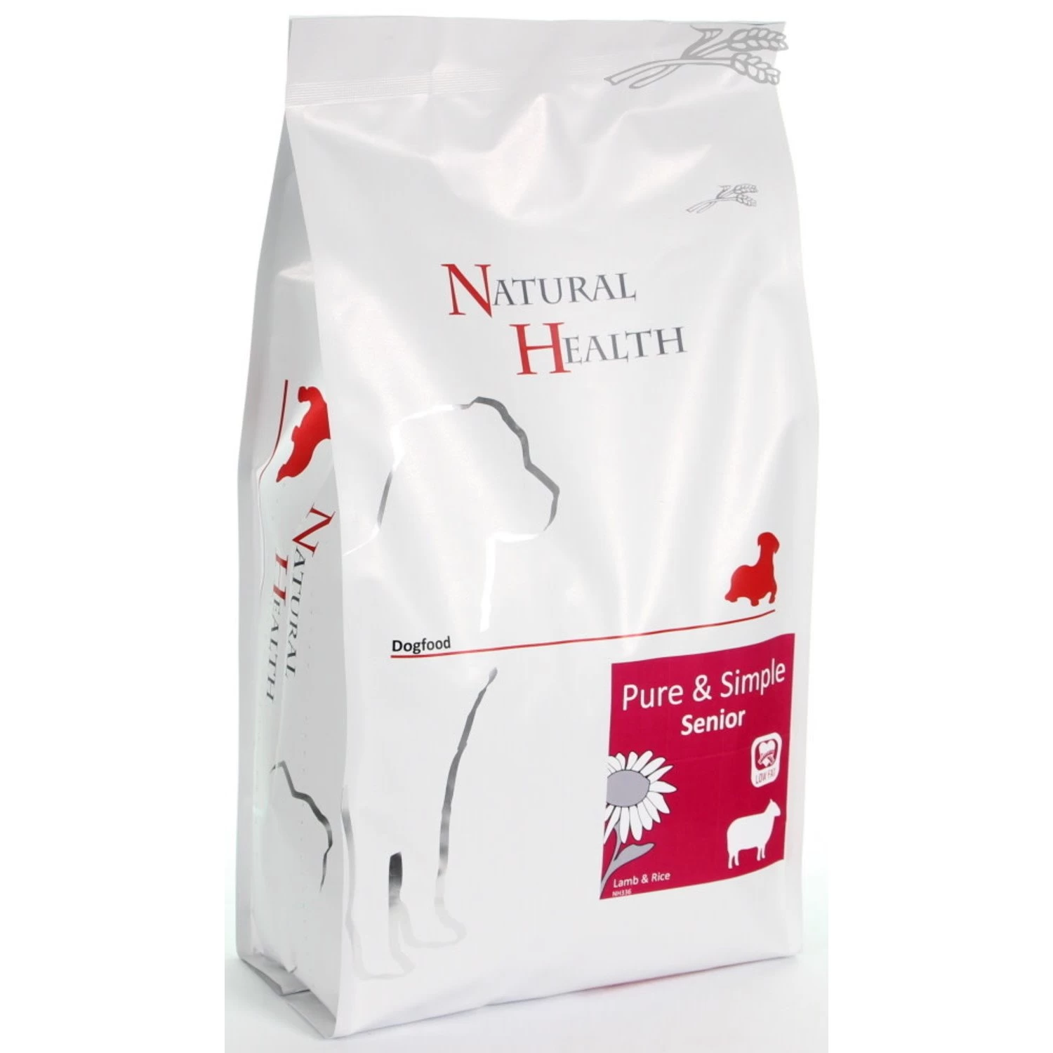 Natural Health Natural Health Dog Lamb & Rice Senior 3 Natural Health Natural Health Dog Lamb & Rice Senior - Afbeelding 3