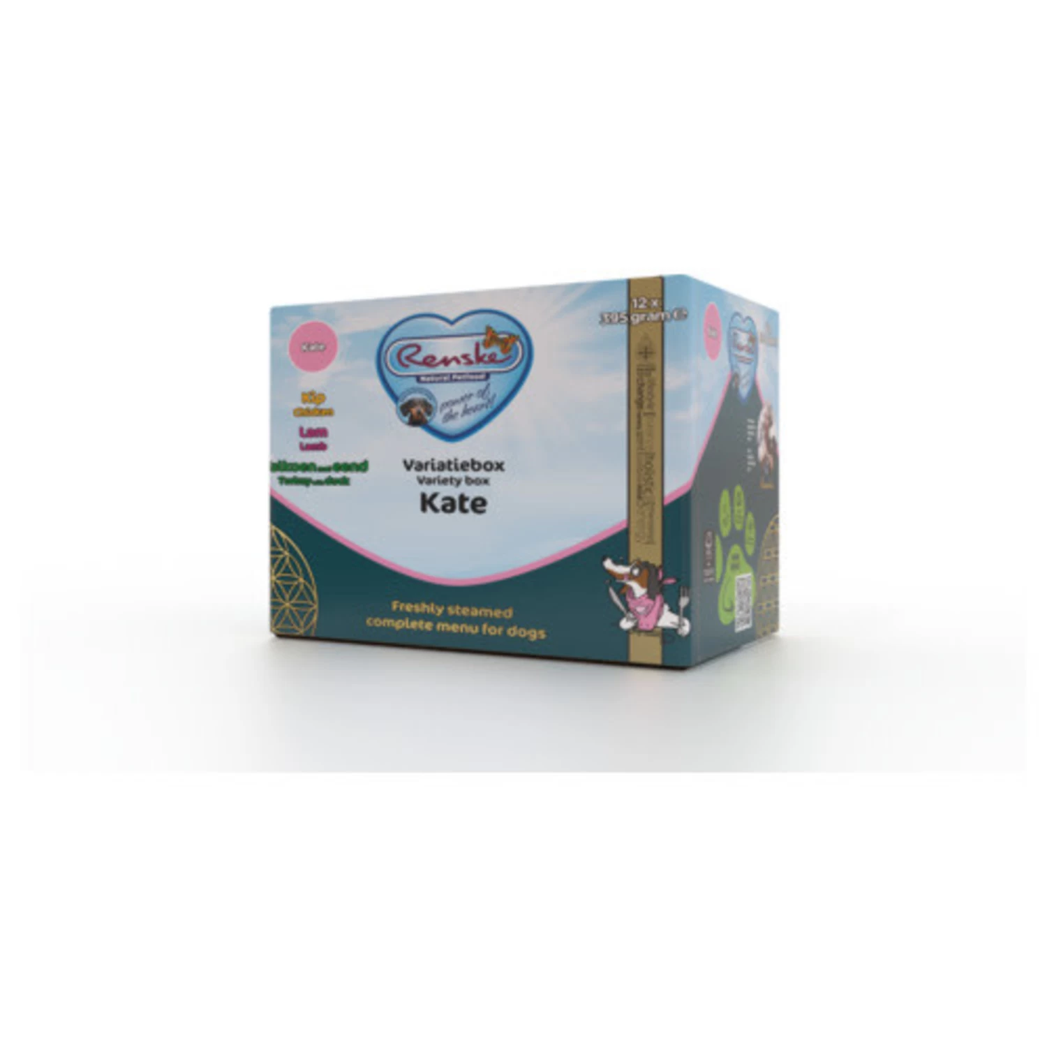 Renske Renske Vers Gestoomd Vlees - Multidoos 12 X 395 Gram 1 Renske Renske Vers Gestoomd Vlees - Multidoos 12 X 395 Gram