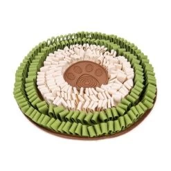Snuffelmat Rond - 48 Cm - Cookie White Green