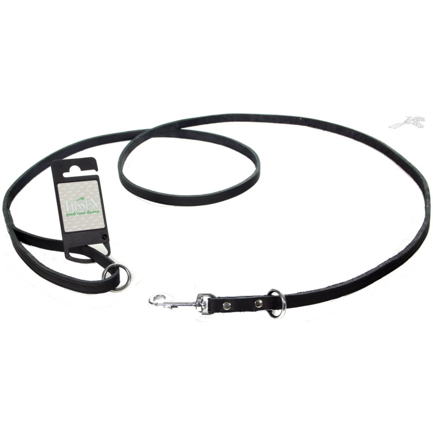 Tijssen Hondenriem Vario Vetleer Zwart 1 Tijssen Hondenriem Vario Vetleer Zwart