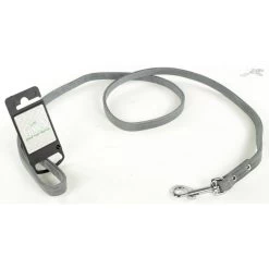 Tijssen Hondenriem Vetleer Grijs -Hondenspullen Series Winkel tijssen hondenriem vetleer grijs 2