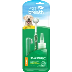 Tropiclean Tropiclean Fresh Breath Oral Care Kit - Gebit Verzorging Set Grote Hond