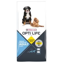 Versele-Laga Opti Life Hondenvoer - Adult Medium-Maxi Light - Chicken 12.5 Kilo
