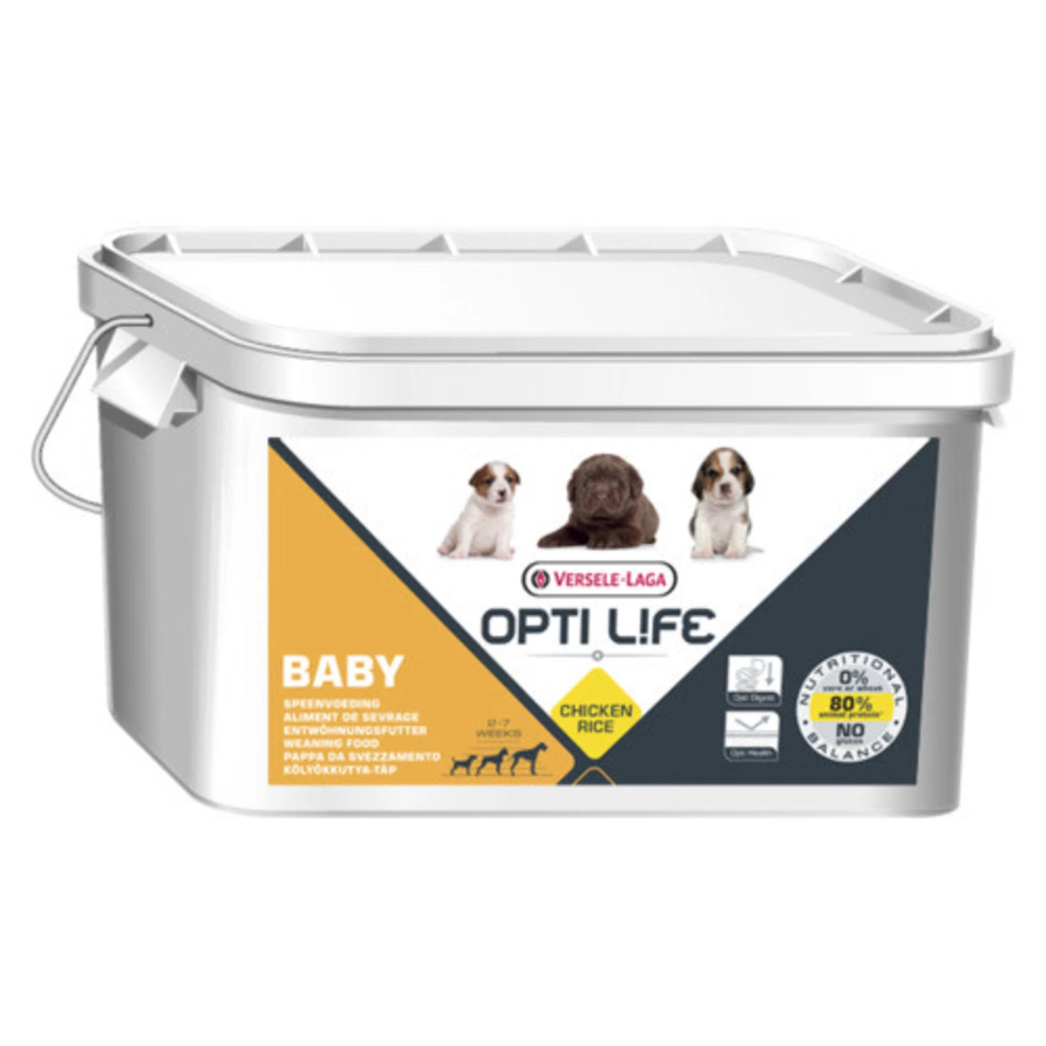 Versele-Laga Opti Life Hondenvoer - Baby - 3 Kilo - Puppypap 1 Versele-Laga Opti Life Hondenvoer - Baby - 3 Kilo - Puppypap