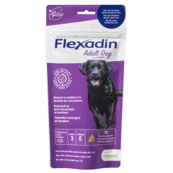 Vétoquinol Flexadin - Ondersteuning Gewrichten - Adult Dog Chews 70 Stuks